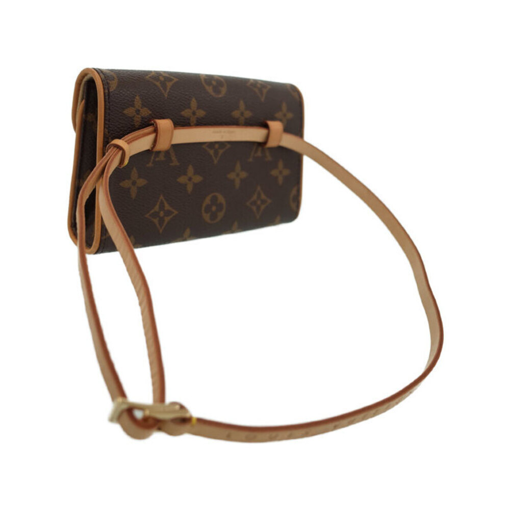 Louis Vuitton Monogram Leather Brown Pochette Florentine Waist Pouch - Picture 2 of 9